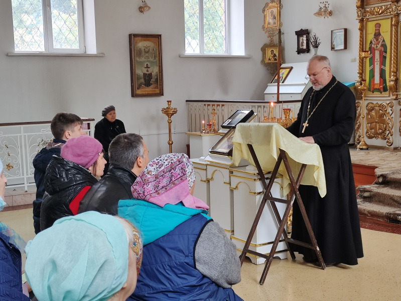 В храме святителя Макария Алтайского состоялся семинар «Значение принятия христианства для русской культуры»